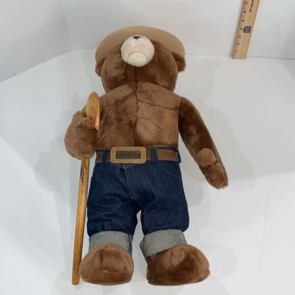 Vintage J.J. WIND INC. Limited Edition Smokey The Bear Large Stuffed Plush - Picture 15 of 17